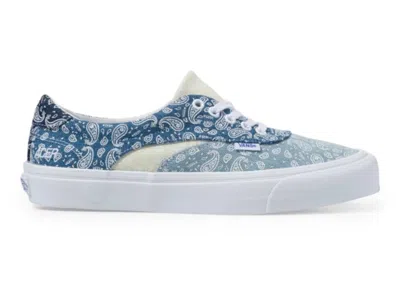Pre-owned Vans Men's  Acer Ni Sp Denim Paisley Sneakers In True White