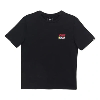 Vans Men's  Alphabet Casual Short Sleeve Black
