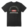 Vans Men's  Alphabet Logo Casual Sports Short Sleeve Black