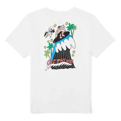 Vans Men's  Asian Artist Crossover Series Printing Short Sleeve White