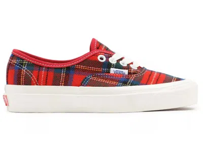 Pre-owned Vans Men's  Authentic 44 Dx Anaheim Factory Pendleton Tartan Sneakers In Penleton/royal Stewart Tarta