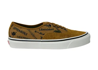 Pre-owned Vans Men's  Authentic 44 Dx Liberaiders Sneakers In Olive/brown/white