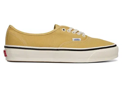 Pre-owned Vans Men's  Authentic 44 Lx Duck Canvas Sneakers In Vintage Yellow