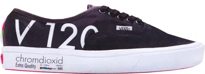 Pre-owned Vans Men's  Authentic Bodega Blank Tapes Sneakers In Black/true White
