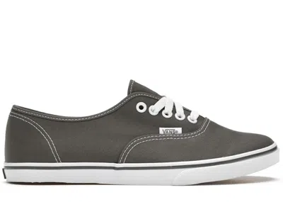 Pre-owned Vans Men's  Authentic Lo Pro Sneakers In Pewter/true White