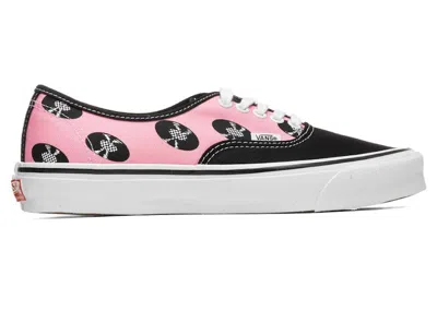 Pre-owned Vans Men's  Authentic Lx Wacko Maria Records Sneakers In Black/pink/white