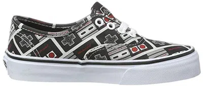 Pre-owned Vans Men's  Authentic Nintendo Sneakers In Controller/true White