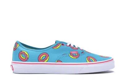 Pre-owned Vans Men's  Authentic Odd Future Donut Sneakers In Scuba Blue