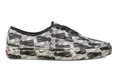Pre-owned Vans Men's  Authentic Opening Ceremony Leopard Sneakers In Black/true White