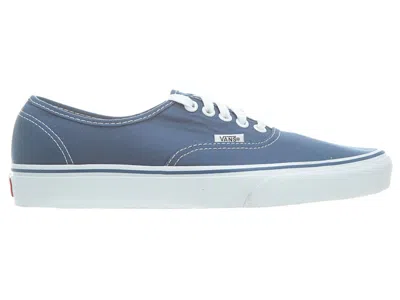 Pre-owned Vans Men's  Authentic Slim Sneakers In Navy Blue