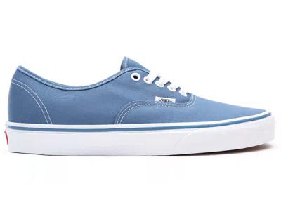 Pre-owned Vans Men's  Authentic Sneakers In Navy Blue/white