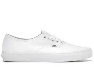 Pre-owned Vans Men's  Authentic Sneakers In True White