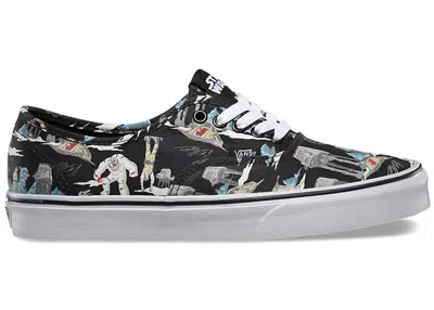 Pre-owned Vans Men's  Authentic Star Wars Dark Planet Sneakers