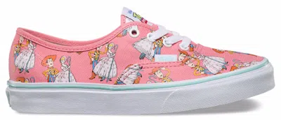 Pre-owned Vans Men's  Authentic Toy Story Bo Peep Sneakers In Pink
