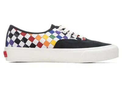 Pre-owned Vans Men's  Authentic Vlt Lx Pride Sneakers In Rainbow/marshmallow