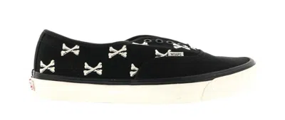 Pre-owned Vans Men's  Authentic Wtaps Crossbones Sneakers In Black