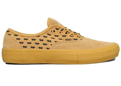 Pre-owned Vans Men's  Authentic Wtaps Sneakers In Yellow