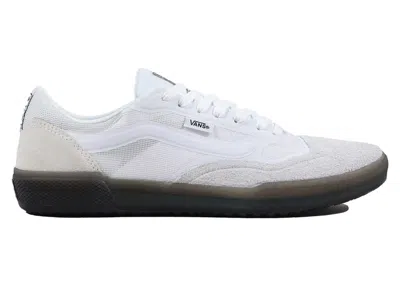 Pre-owned Vans Men's  Ave Pro Sneakers In White/smoke