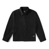 Vans Men's  Back Embroidered Logo Jacket Black