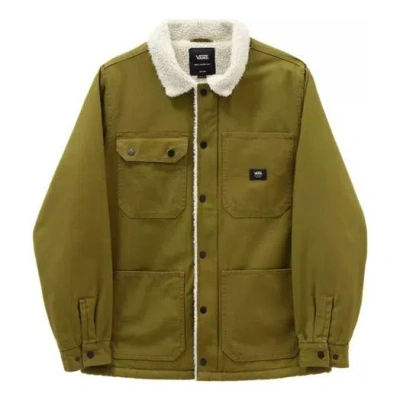 Vans Men's  Casual Cargo Lapel Jacket Green