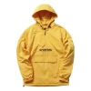 Vans Men's  Casual Printing Zipper Hooded Jacket Yellow