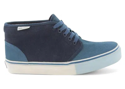Pre-owned Vans Men's  Chukka Boot Ii Lx Marc Jacobs Sneakers In Real Teal/dress Blue