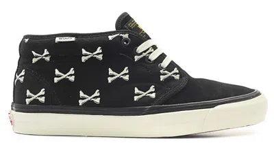 Pre-owned Vans Men's  Chukka Boot Wtaps Crossbones Sneakers In Black