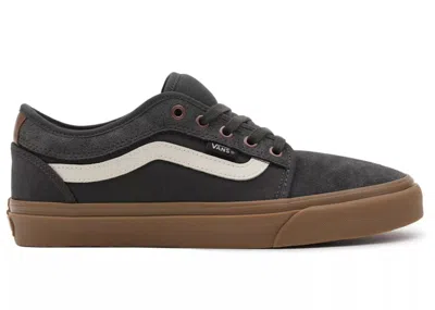 Pre-owned Vans Men's  Chukka Low Sidestripe Sneakers In Dark Grey Gum