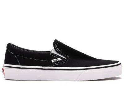 Pre-owned Vans Men's  Classic Slip On Sneakers In Black