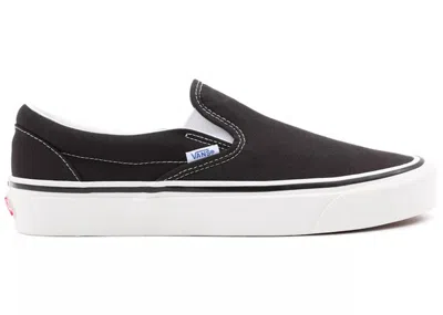 Pre-owned Vans Men's  Classic Slipon 98 Dx Anaheim Factory Sneakers In Og Black/white In Multi