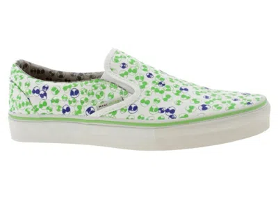 Pre-owned Vans Men's  Classic Slipon Lx Marc Jacobs Sneakers In White/classic Green