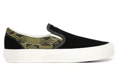 Pre-owned Vans Men's  Classic Slipon Sf Michael February Sneakers In Black/olive