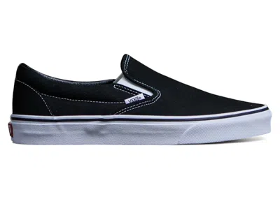 Pre-owned Vans Men's  Classic Slipon Sneakers In Black/white