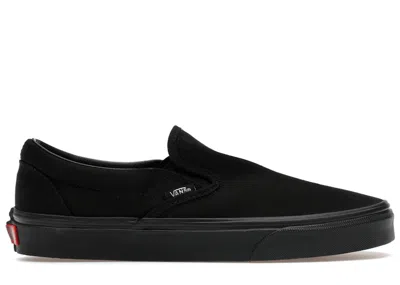 Pre-owned Vans Men's  Classic Slipon Triple Sneakers In Black