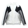 Vans Men's  Contrast Color Stitching Hooded Athleisure Casual Sports Jacket White In Multi