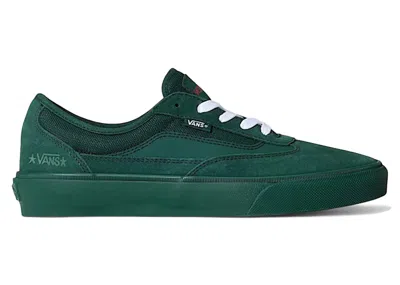 Pre-owned Vans Men's  Curren Atiba Jefferson Sneakers In Emerald Green