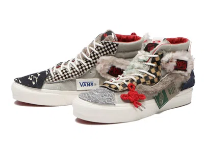 Pre-owned Vans Men's  Diy Hi Vlt Lx Year Of The Rabbit Sneakers Inin In Multi