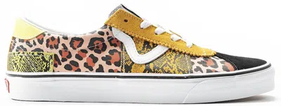 Pre-owned Vans Men's  Epoch Sport Patchwork Sneakers In Leopard/snake In Animal Print