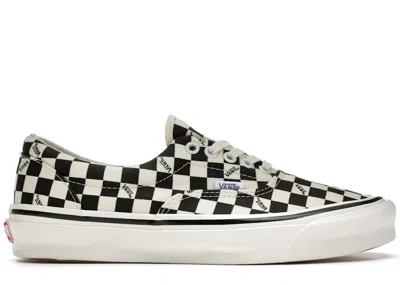Pre-owned Vans Men's  Era Checkerboard Sneakers In Black/classic White