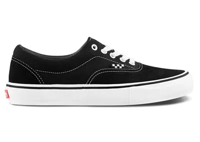 Pre-owned Vans Men's  Era Checkerboard Tag Sneakers In Black/white In Multi