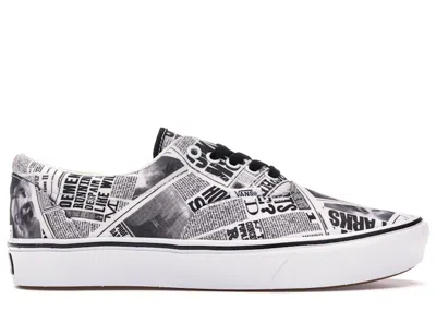 Pre-owned Vans Men's  Era Comfycush Harry Potter Sneakers In Daily Prophet/true White