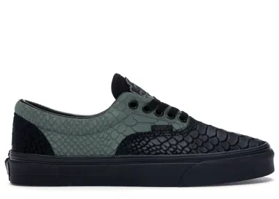 Pre-owned Vans Men's  Era Harry Potter Sneakers In Slytherin/black