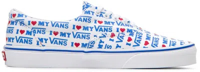 Pre-owned Vans Men's  Era I Heart  Sneakers In True White