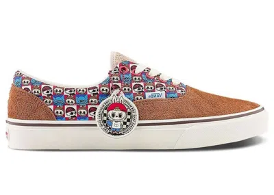 Pre-owned Vans Men's  Era Labubu The Monsters Sneakers In Brown/blue/red In Multi