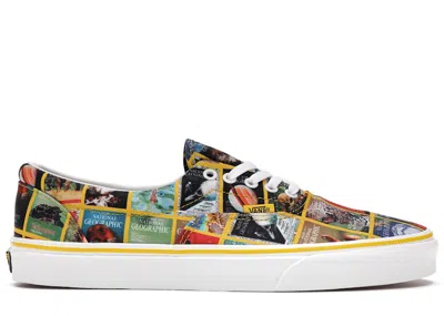 Pre-owned Vans Men's  Era National Geographic Sneakers In White/yellow