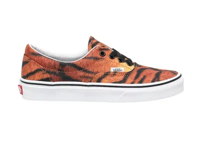 Pre-owned Vans Men's  Era Sneakers In Tiger Print/white