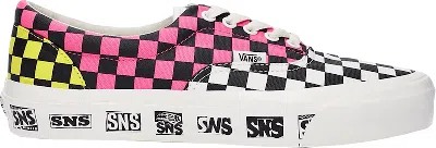 Pre-owned Vans Men's  Era Sns Venice Beach Sneakers In Knockout Pink/marshmallow