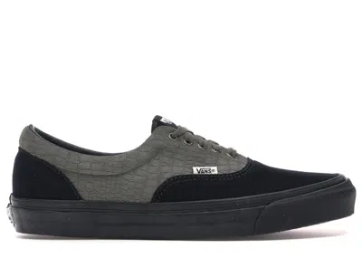 Pre-owned Vans Men's  Era Wtaps Sneakers In Navy Blue/croc