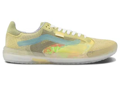 Pre-owned Vans Men's  Evdnt Ultimatewaffle Hidden Tie Dye Sneakers In Gray/yellow In Multi