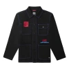 Vans Men's  Funny Pattern Multiple Pockets Jacket Black